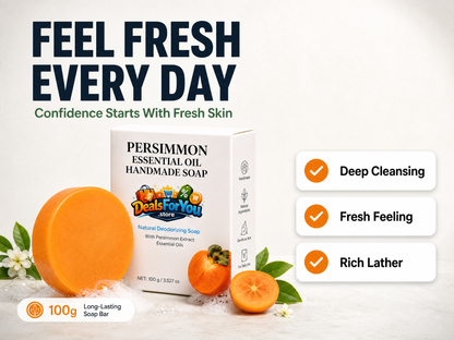 Persimmon Essential Oil Handmade Soap