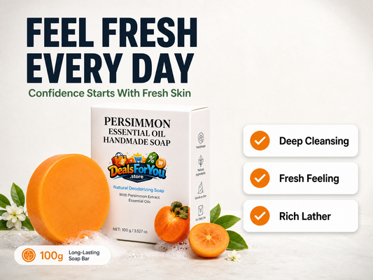 Persimmon Essential Oil Handmade Soap