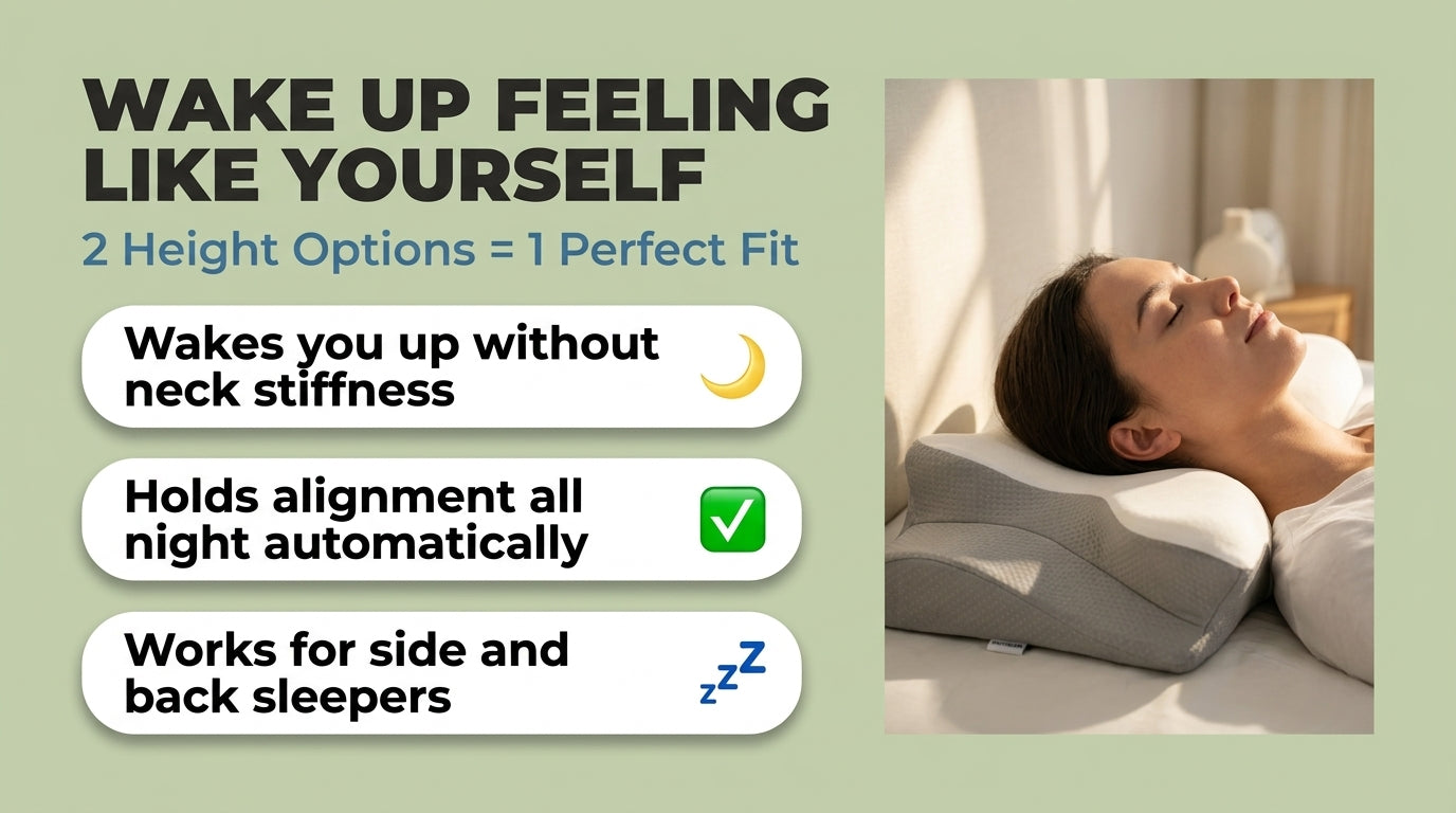 DreamAlign Cervical Memory Foam Pillow