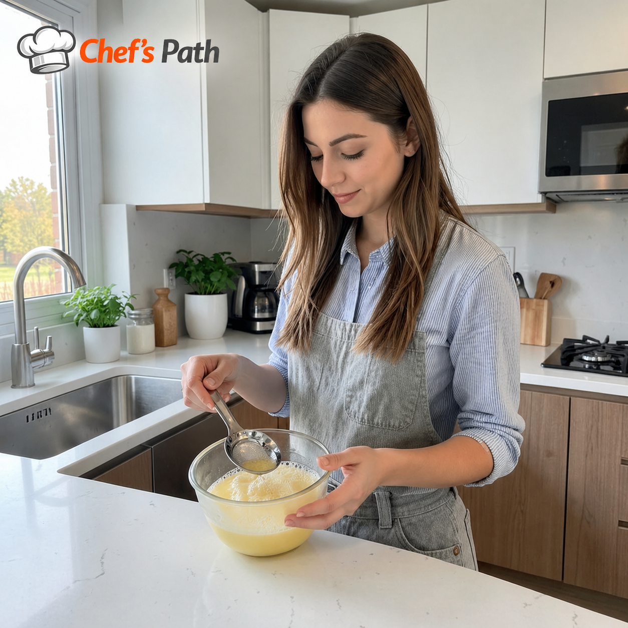 Chef's Path Oil Skimmer Spoon