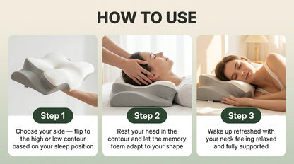 DreamAlign Cervical Memory Foam Pillow