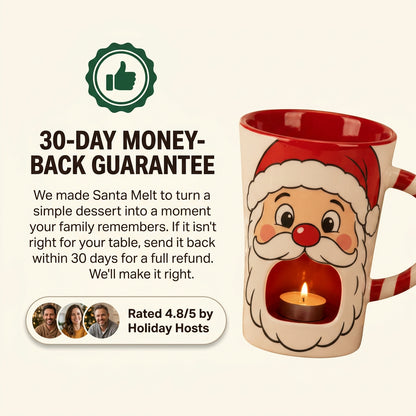 Santa Claus Chocolate Fondue Mug